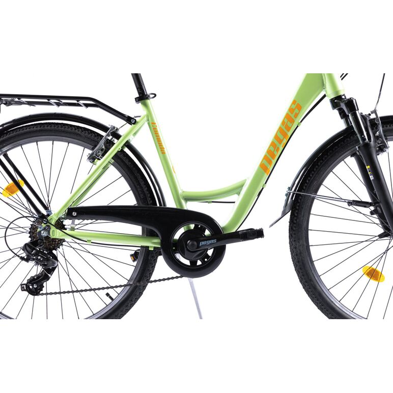 Bicicleta oras pegas comoda verde fistic ( al),  Biciclete | electropc.ro