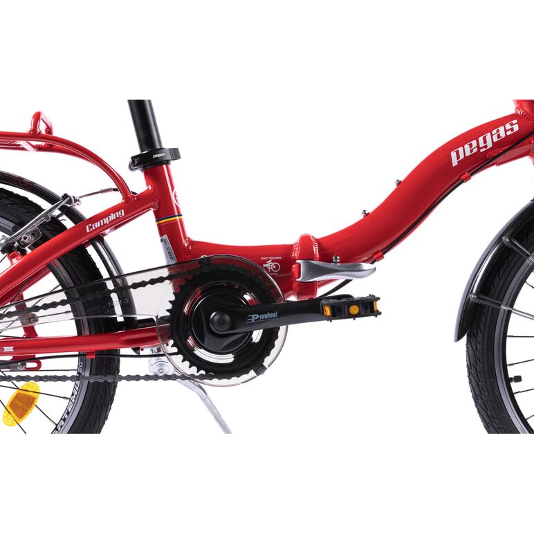 Bicicleta pliabila pegas camping 3s rosu corsa ( al ),  Biciclete | electropc.ro