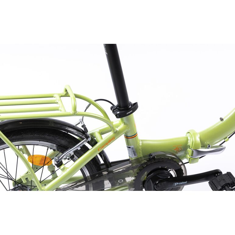 Bicicleta pliabila pegas camping 3s verde pastel ( al ),  Biciclete | electropc.ro