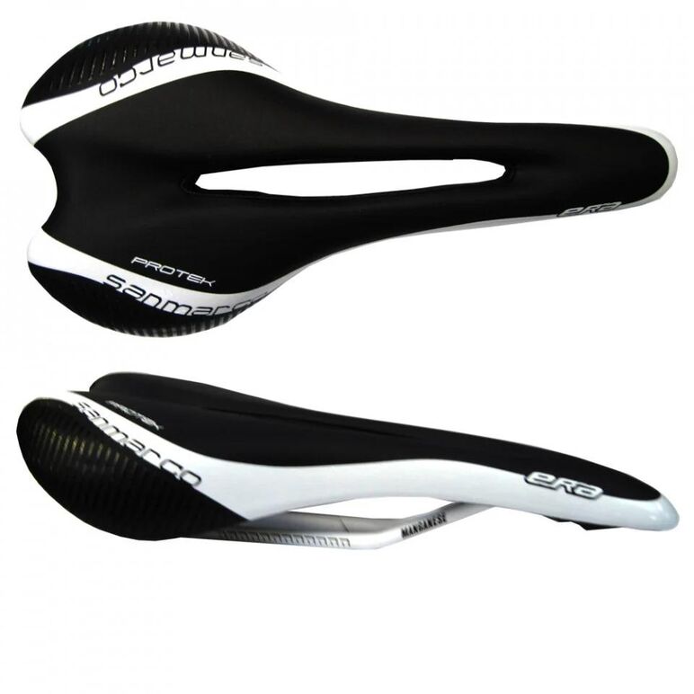 Sa selle san marco era dynamic protek open negru/alb,  Piese ciclism | electropc.ro