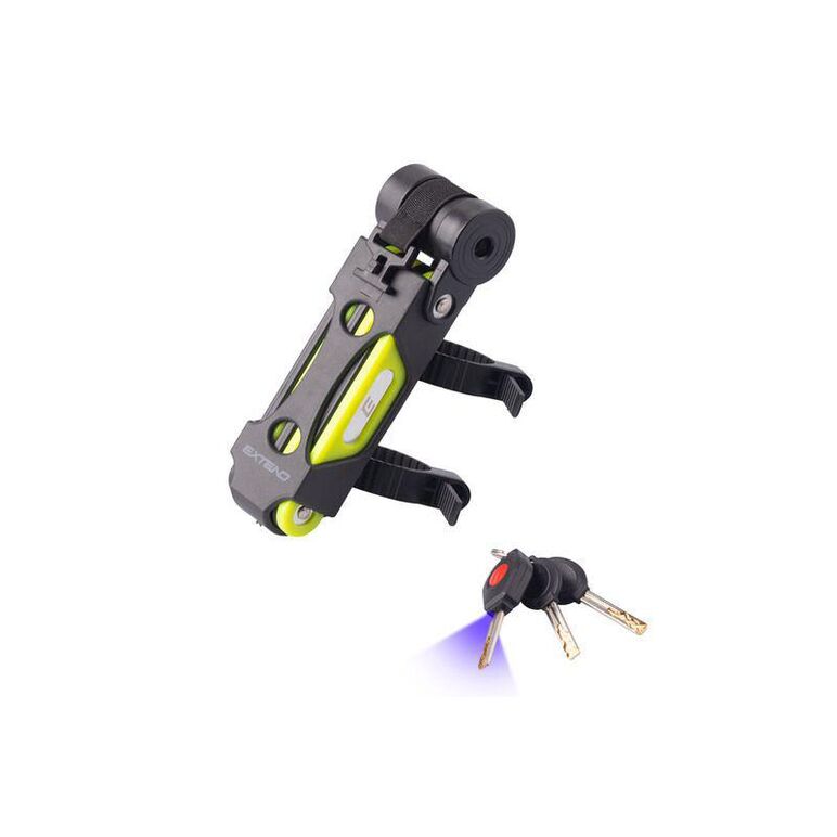 Antifurt pliabil extend cobalt 50 negru/galben,  Accesorii ciclism | electropc.ro