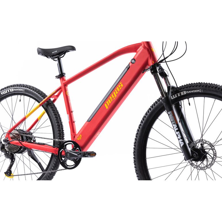 Bicicleta mtb pegas drumet dinamic e-bike. rosu mat,  Biciclete | electropc.ro