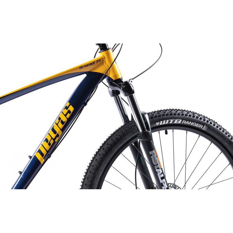 Bicicleta mtb pegas drumet l 29'' bleumarin galben,  Biciclete | electropc.ro