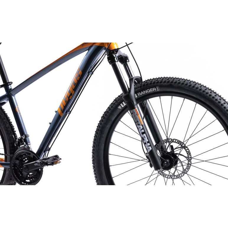 Bicicleta mtb pegas drumet s 27.5'' albastru denim-portocaliu,  Biciclete | electropc.ro