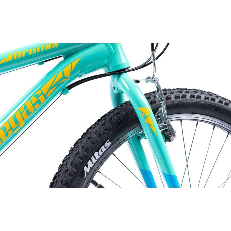 Bicicleta pegas mini drumet 24'' turcoaz bleu,  Biciclete | electropc.ro