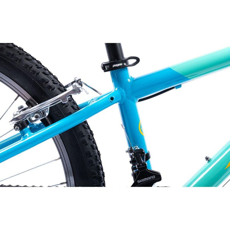 Bicicleta pegas mini drumet 24'' turcoaz bleu,  Biciclete | electropc.ro