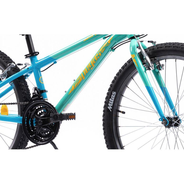 Bicicleta pegas mini drumet 24'' turcoaz bleu,  Biciclete | electropc.ro