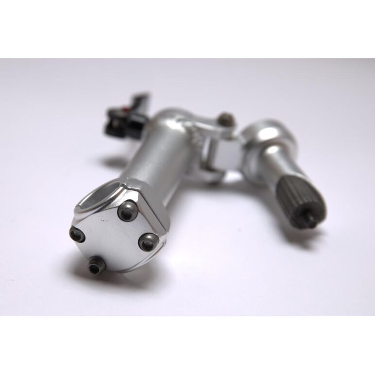 Tija ghidon pegas practic16, pliabila,  22.2 x 25.4 x 130mm argint,  Accesorii ciclism | electropc.ro