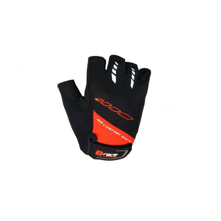 Manusi b-race cu gel negru/rosu, xl,  Accesorii ciclism | electropc.ro