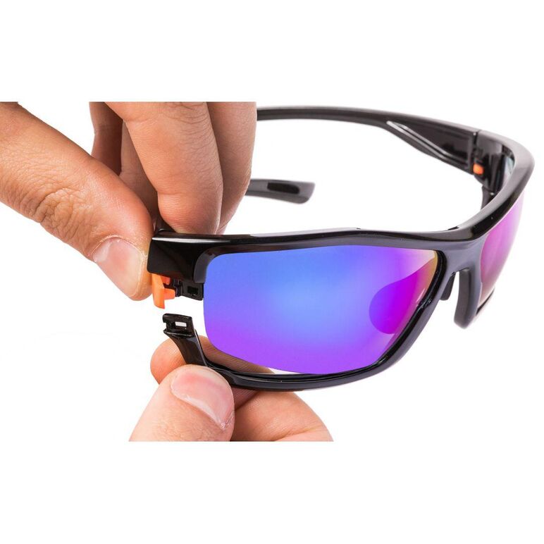 Ochelari de soare pegas sport negru cu portocaliu,  Accesorii ciclism | electropc.ro