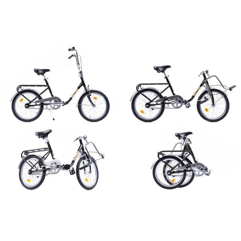 Pegas practic retro 20'' otel 1s negru,  Biciclete | electropc.ro