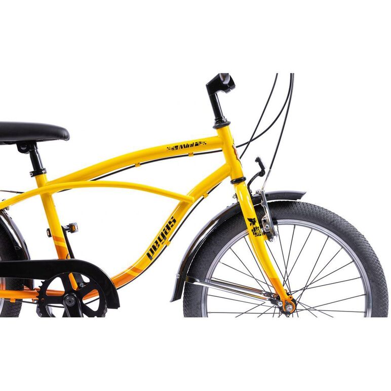 Pegas strada mini 7s 20'' galben,  Biciclete | electropc.ro