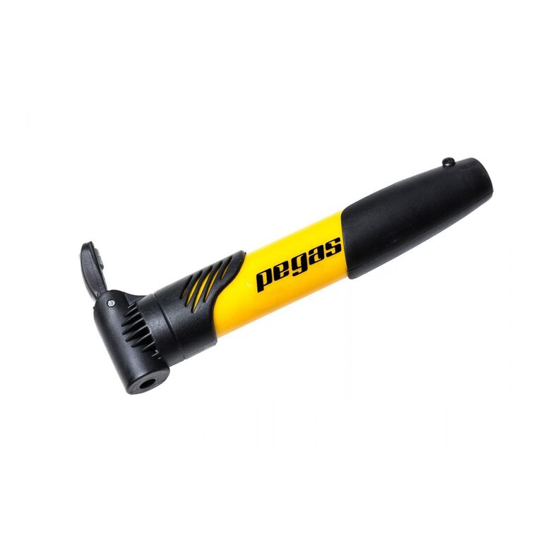 Pompa mini pegas plastic a805, galben,  Accesorii ciclism | electropc.ro