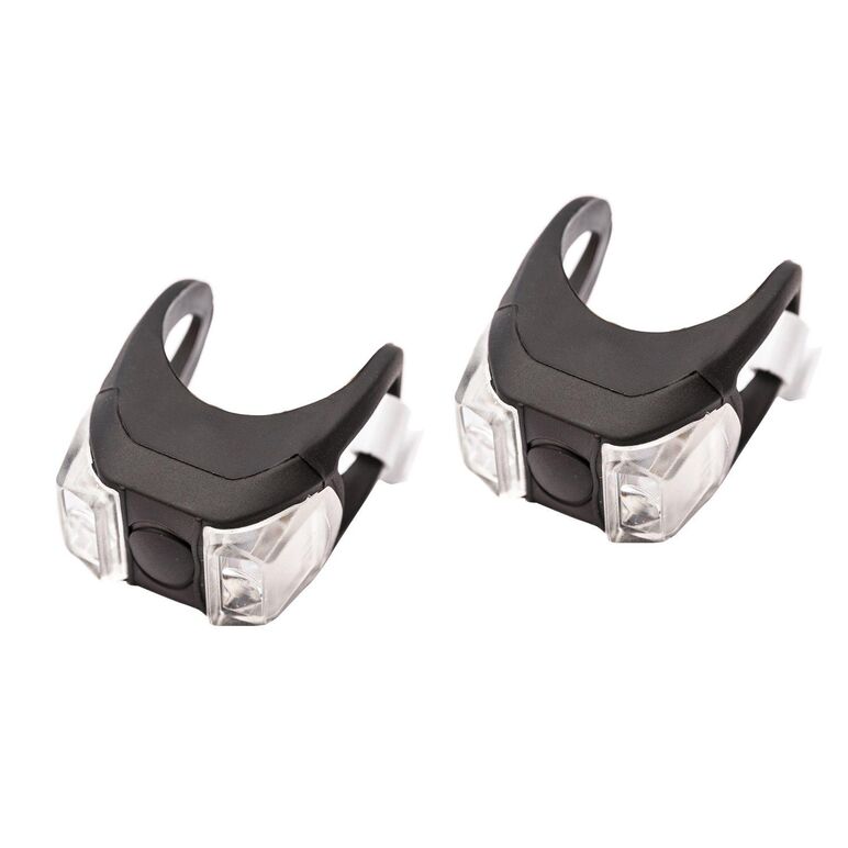 Set stopuri raypal 2215, led 2x2, 3 functii, 2xcr2032, alb/negru,  Accesorii ciclism | electropc.ro