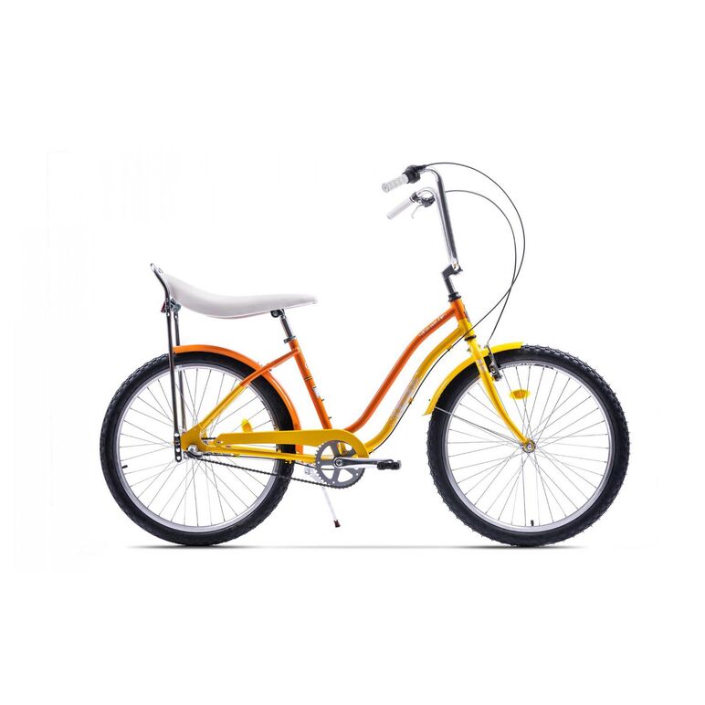 Bicicleta pegas strada 2 al 3s galben stup,  Biciclete | electropc.ro