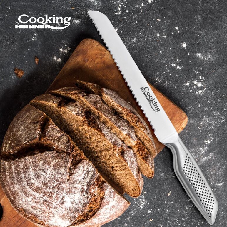 Cutit paine 20 cm, silver, cooking by heinner,  Cutite & seturi | electropc.ro