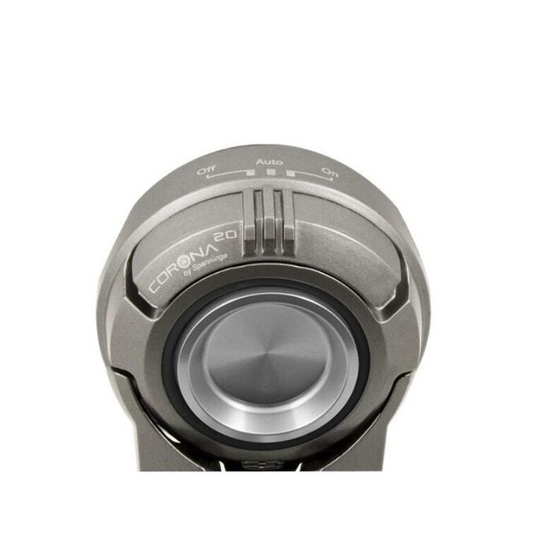 Far fata spanninga corona xb, 20 lux,  argintiu,  Accesorii ciclism | electropc.ro