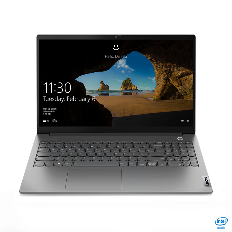 Laptop thinkbook 15 g2 itl, 15.6" fhd (1920x1080) ips 250nits anti- glare, intel core i3-1115g4 (2c / 4t, 3.0 / 4.1ghz, 6mb), 4gb soldered ddr4-3200, 128gb ssd m.2 2242 pcie nvme 3.0x4 + empty hdd bay,integrated intel uhd graphics, optical: none, wlan + b,  Laptopuri | electropc.ro