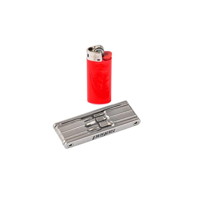 Mini set scule pegas 8 in 1 otel cr-v, imbus 2, 3, 4, 5, 6mm, surubelnita dreapta 5mm, surubelnita cruce ph 1, torx t25, culoare argintiu,  Accesorii ciclism | electropc.ro
