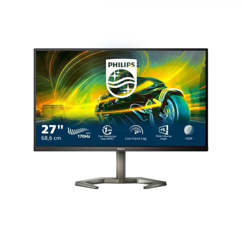 Monitor philips 27m1n5500za 27 inch, panel type: ips, backlight: wled, resolution: 2560x1440, aspect ratio: 16:9,  refresh rate:170hz, response time gtg: 1ms, brightness: 350 cd/m², contrast (static): 1000:1, contrast (dynamic): mega infinity dcr, viewing,  Monitoare LED | electropc.ro