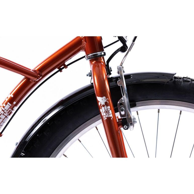 Pegas strada 1 26'' aluminiu 3s cupru gri,  Biciclete | electropc.ro