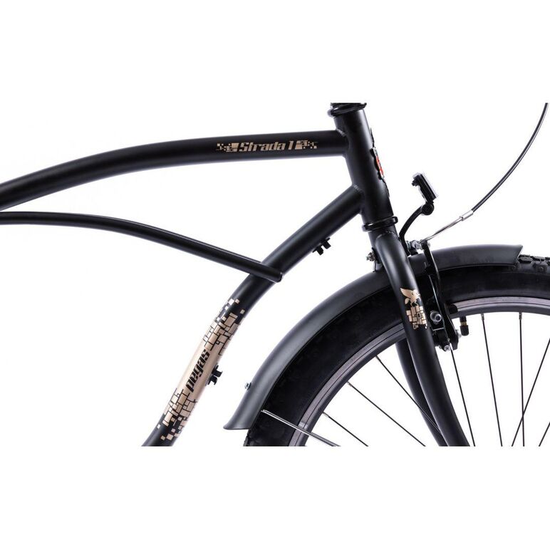 Pegas strada 1 26'' otel 1s negru mat,  Biciclete | electropc.ro