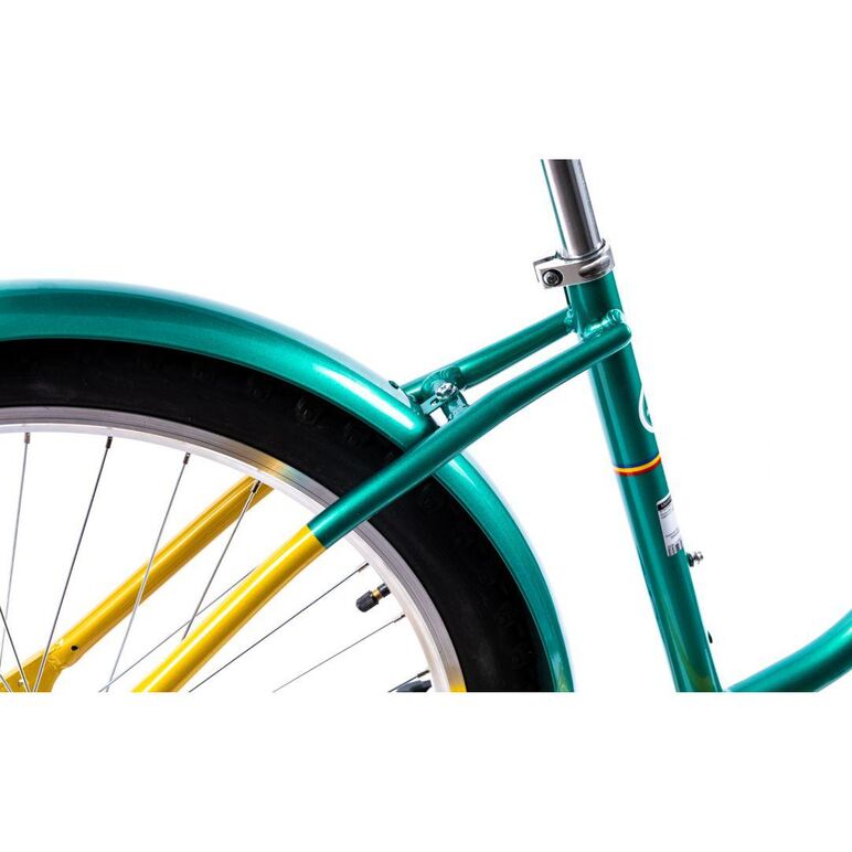 Pegas strada 2 26'' aluminiu auriu verde,  Biciclete | electropc.ro