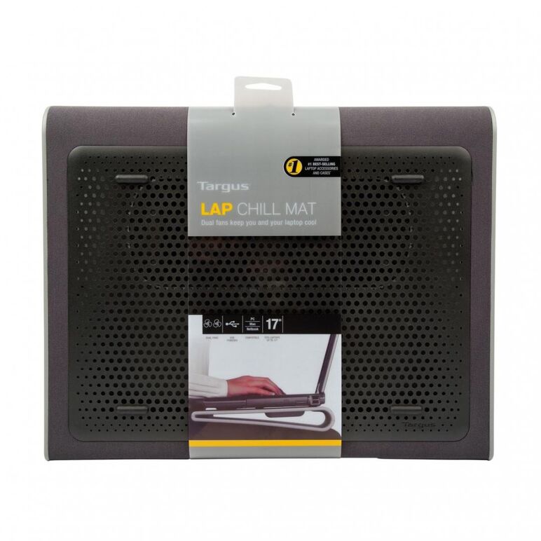 Cooler laptop targus pentru laptop-uri cu display de pana la 17", material neoprene, plastic, negru,  Stand & Cooling pad | electropc.ro