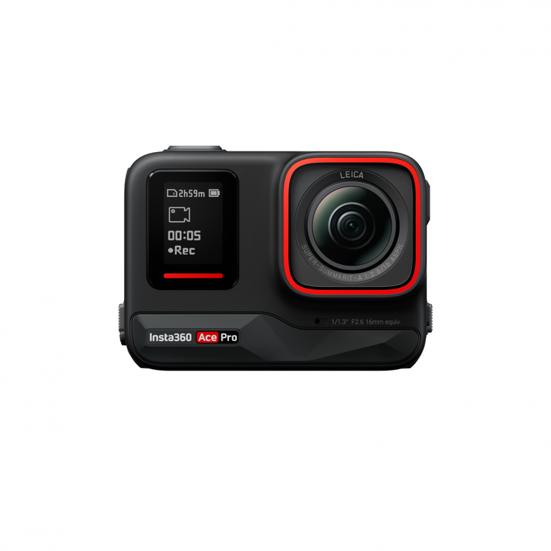Insta360 ace pro standalone, rezolutie foto "48mp, video format mp4, timp incarcare 46 min, negru,  Camere video sport | electropc.ro