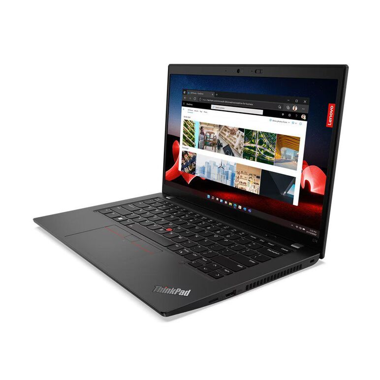 Laptop lenovo thinkpad l14 gen 4 (intel), 14" fhd (1920x1080) ips 250nits anti-glare, 45% ntsc, intel® core™ i7-1355u, 10c (2p + 8e) / 12t, p-core 1.7 / 5.0ghz, e-core 1.2 / 3.7ghz, 12mb, video integrated intel® iris® xe graphics functions as uhd graphics,  Laptopuri | electropc.ro