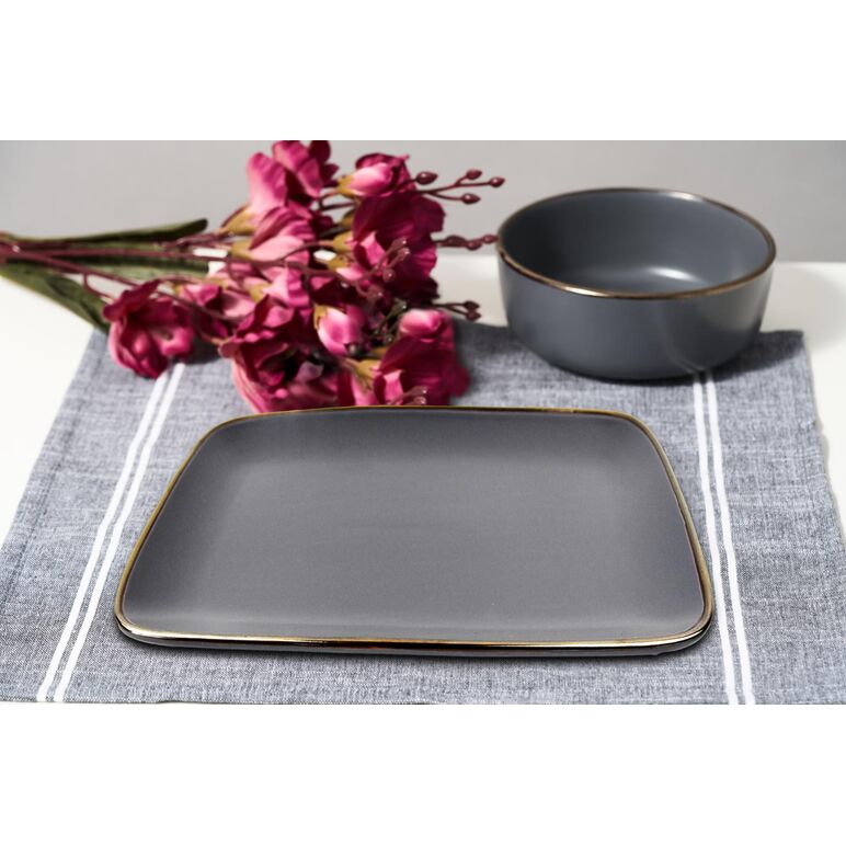 Set 6 platouri ceramica 32x20 cm, calypso, art of dining by heinner,  Farfurii & Boluri de Servire | electropc.ro