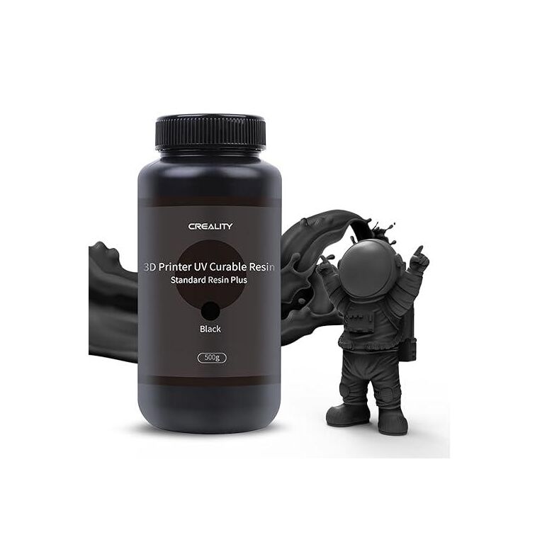 Creality rasina standard rigida fotosensibila, 500g, culoare negru, , compatibila cu imprimante 3d cu tehnologie lcd.,  Accesorii imprimare 3D | electropc.ro