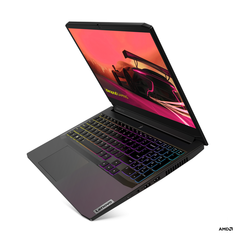 Laptop lenovo ideapad gaming 3 15ach6, 15.6" fhd (1920x1080) ips 300nits anti-glare, 45% ntsc, 144hz, amd ryzen™ 5 5500h (6c / 12t, 3.6 / 4.2ghz, 3mb l2 / 16mb l3), video nvidia® geforce rtx™ 2050 4gb gddr6, ram 2x 8gb so-dimm ddr4-3200, two ddr4 so-dimm ,  Laptopuri | electropc.ro