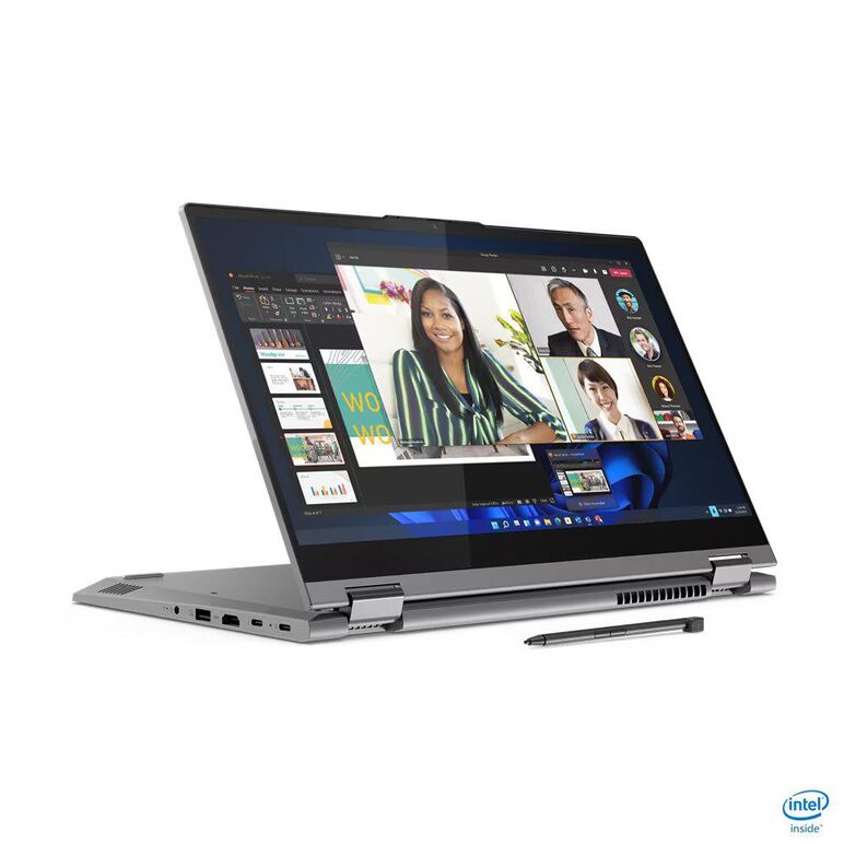 Laptop lenovo thinkbook 14s yoga g3 iru, 14" fhd (1920x1080) ips 300nits, anti-glare display covered by anti-fingerprint glossy touch glass, 100% srgb, intel® core™ i5-1335u, 10c (2p + 8e) / 12t, p-core 1.3 / 4.6ghz, e-core 0.9 / 3.4ghz, 12mb, video integ,  Laptopuri | electropc.ro