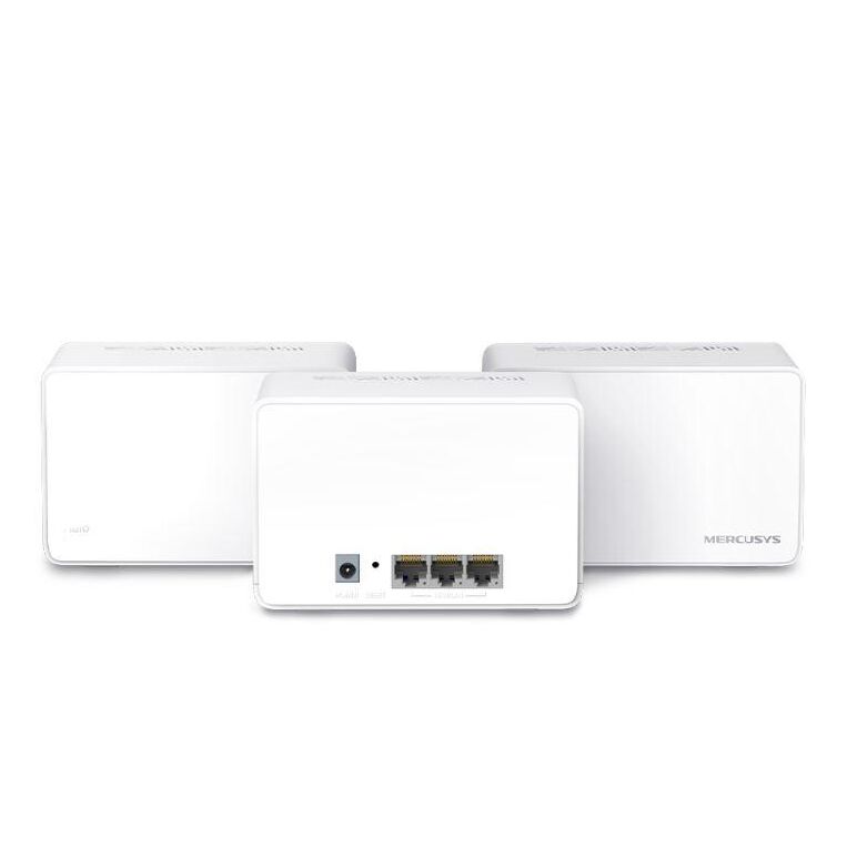 Mercusys ax3000 whole home wi-fi system halo h80x(3-pack),wi-fi 6 dual-band, standarde wireless: ieee 802.11ax/ac/n/a 5 ghz, ieee 802.11ax/n/b/g 2.4 ghz, viteza wireless: 2402 mbps on 5 ghz, 574 mbps on 2.4 ghz, securitate wireless: wpa-psk/wpa2-psk/wpa3,,  Routere Wireless | electropc.ro