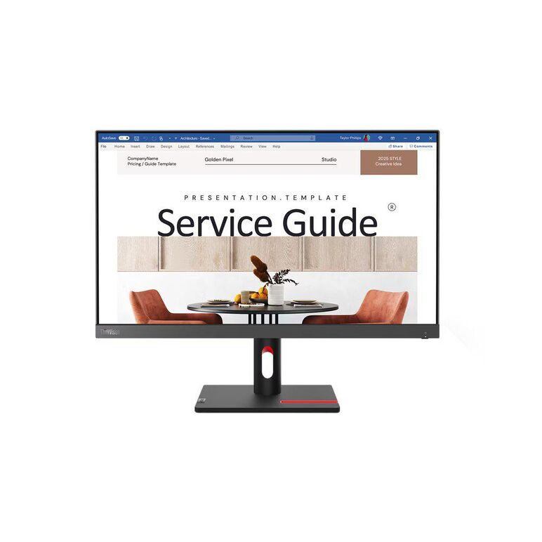 Monitor lenovo thinkvision s24i-30 23.8" ips, fhd (1920x1080), 16:9, brightness: 250 cd/m², contrast ratio: 1000:1, response time: 4ms (extreme mode) / 6ms (typical mode), dot / pixel per inch: 93 dpi, color gamut: 99% srgb, view angle: 178° / 178°, stand,  Monitoare LED | electropc.ro
