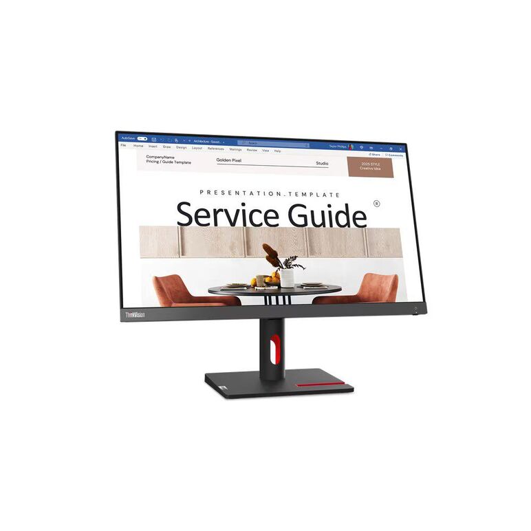 Monitor lenovo thinkvision s24i-30 23.8" ips, fhd (1920x1080), 16:9, brightness: 250 cd/m², contrast ratio: 1000:1, response time: 4ms (extreme mode) / 6ms (typical mode), dot / pixel per inch: 93 dpi, color gamut: 99% srgb, view angle: 178° / 178°, stand,  Monitoare LED | electropc.ro