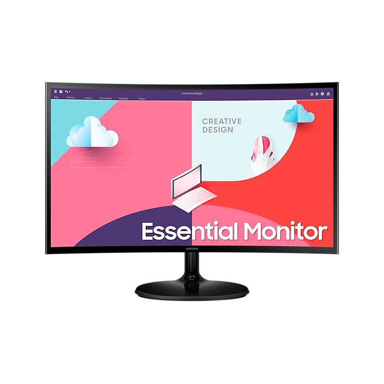 Monitor samsung ls24c360eauxen 24 inch, curvature: 1800r , panel type: va, resolution: 1920x1080, aspect ratio: 16:9,  refresh rate:60hz, response time gtg: 4ms, brightness: 250 cd/m², contrast (static): 3000 : 1, viewing angle: 178º(r/l), 178º(u/d), colo,  Monitoare LED | electropc.ro