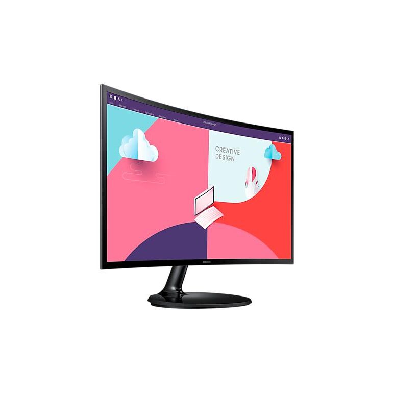 Monitor samsung ls24c360eauxen 24 inch, curvature: 1800r , panel type: va, resolution: 1920x1080, aspect ratio: 16:9,  refresh rate:60hz, response time gtg: 4ms, brightness: 250 cd/m², contrast (static): 3000 : 1, viewing angle: 178º(r/l), 178º(u/d), colo,  Monitoare LED | electropc.ro