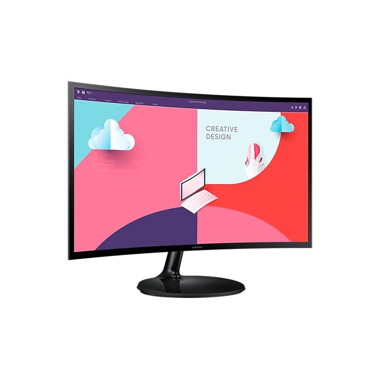 Monitor samsung ls24c360eauxen 24 inch, curvature: 1800r , panel type: va, resolution: 1920x1080, aspect ratio: 16:9,  refresh rate:60hz, response time gtg: 4ms, brightness: 250 cd/m², contrast (static): 3000 : 1, viewing angle: 178º(r/l), 178º(u/d), colo,  Monitoare LED | electropc.ro