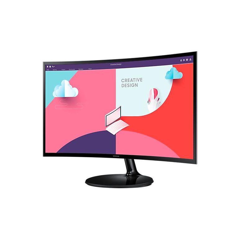 Monitor samsung ls24c360eauxen 24 inch, curvature: 1800r , panel type: va, resolution: 1920x1080, aspect ratio: 16:9,  refresh rate:60hz, response time gtg: 4ms, brightness: 250 cd/m², contrast (static): 3000 : 1, viewing angle: 178º(r/l), 178º(u/d), colo,  Monitoare LED | electropc.ro