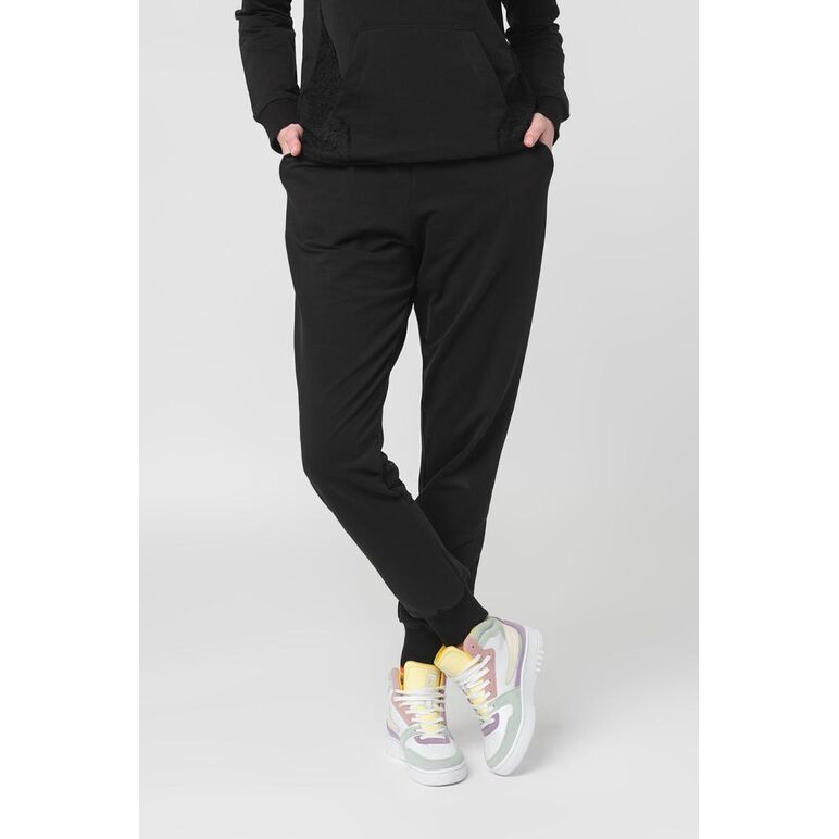 Pantalon  dama coton  black-l,  Pantaloni | electropc.ro