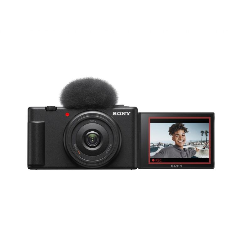 Sony compact dedicata pentru vlogging zv-1f 20.1mp, 7.6mm, f2 iso 125-12.800, 1/32.000s, 4k @30fps, sd/sdxd/sdhc/x1 micro-hdmi/x1 usb-c, rafala 3.5-16cps, wifi/bluetooth, senzor cmos exmor rs 1",  Aparate foto Mirrorless | electropc.ro