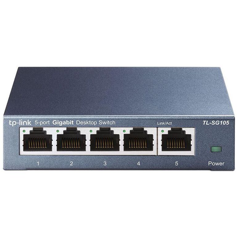 Switch tp-link tl-sg105s, 5 port, 10/100/1000 mbps,  Switch-uri | electropc.ro