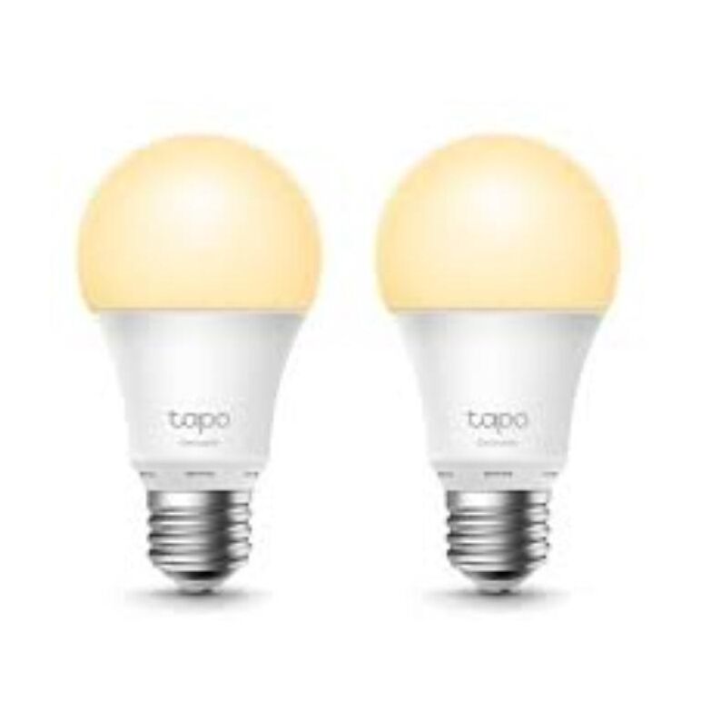 Tp-link tapo l510e smart bulb white 2 pack, yellow wi-fi, dimmable, e27, wi-fi protocol ieee 802.11b/g/n, wi-fi frequency 2.4 ghz wi-fi, 220–240 v, 50/60 hz, 73 ma, 806 lumens, 2,700 k, 8.7 w.,  Smart home | electropc.ro