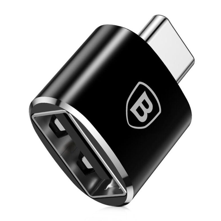 Adaptor baseus mini otg catotg-01, negru,  Cabluri periferice | electropc.ro