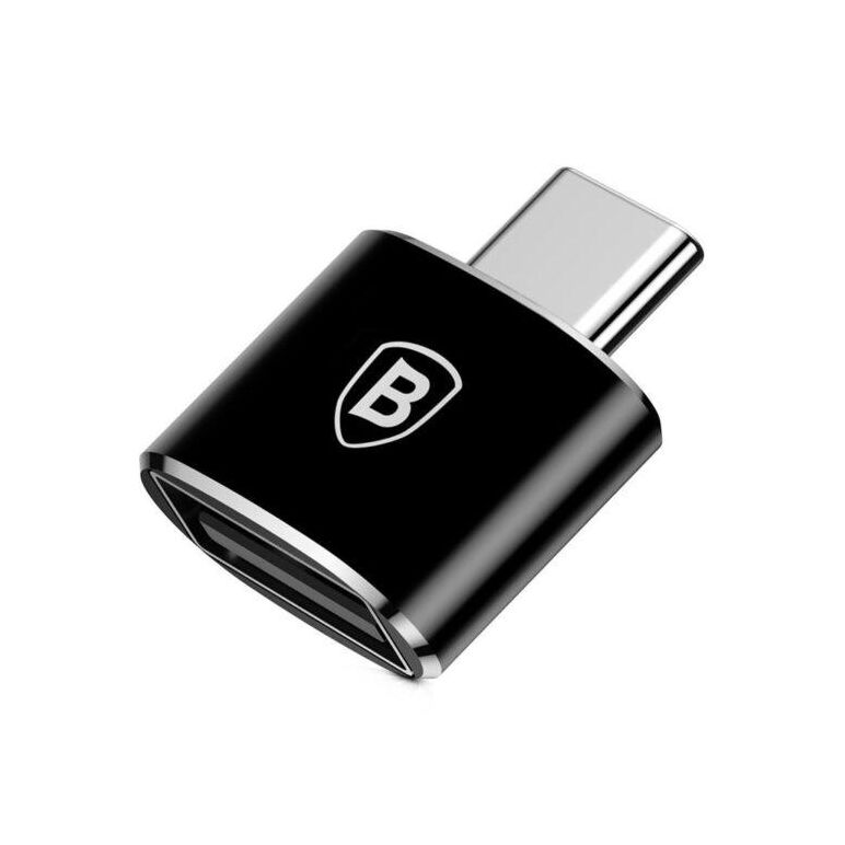 Adaptor baseus mini otg catotg-01, negru,  Cabluri periferice | electropc.ro