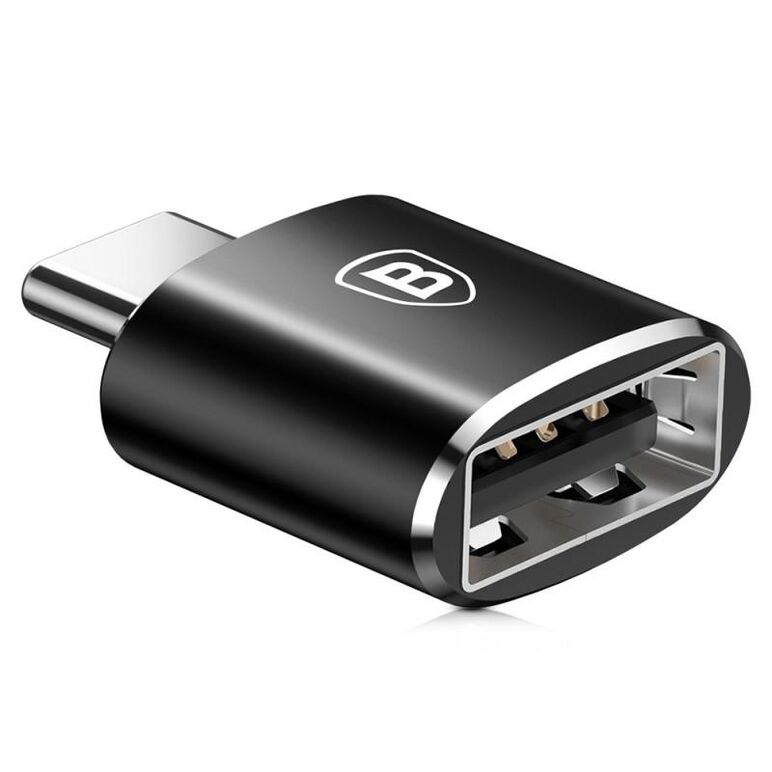 Adaptor baseus mini otg catotg-01, negru,  Cabluri periferice | electropc.ro