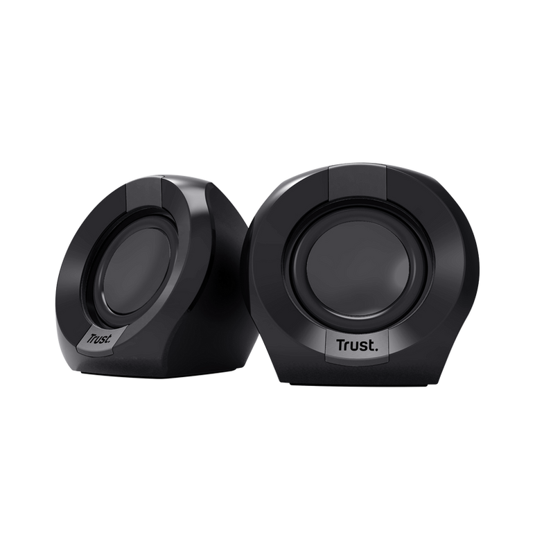 Boxe trust polo 2.0 cu fir, putere maxima 8w, audio input 3.5mm, negru,  Sisteme audio | electropc.ro