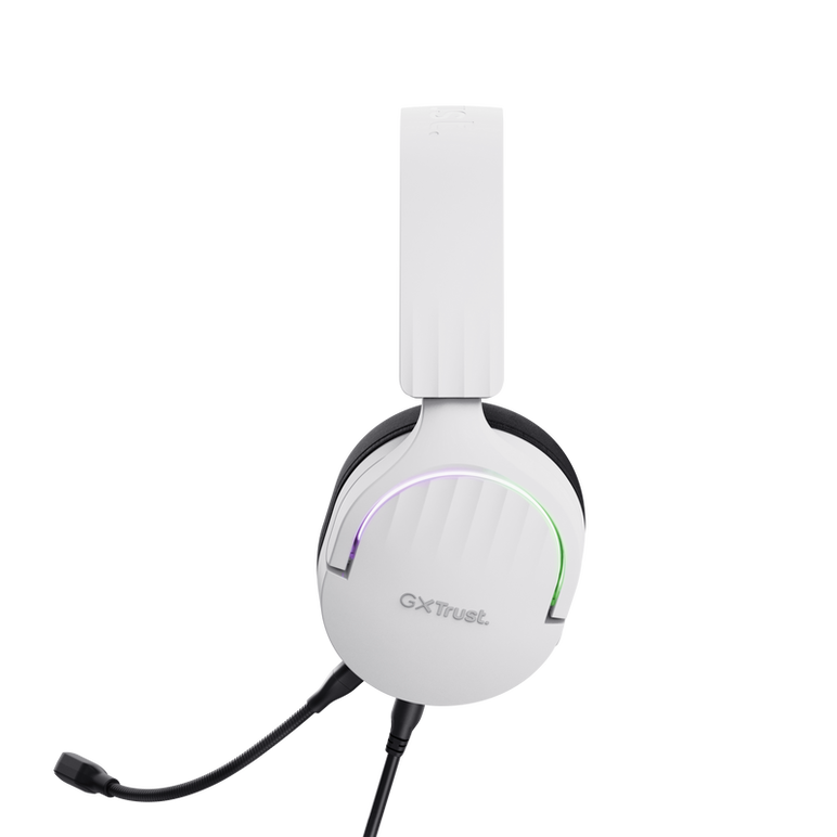 Casti gaming trustgxt 490p fayzo cu fir, interfata usb 2.0, frecventa de raspuns 20 hz - 20.000 hz, sensivitate 100 db, alb,  Casti audio | electropc.ro